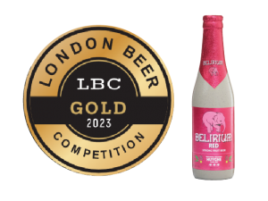 London Beer competition Delirium red